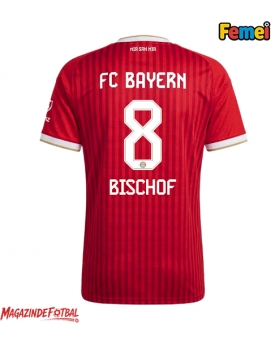 Bayern Munich Tom Bischof #8 Tricou Fotbal Replică 2026-27 Femei Acasa Bayern Munich Tom Bischof #8 Tricou Fotbal Replică 2026-27 Femei Acasa